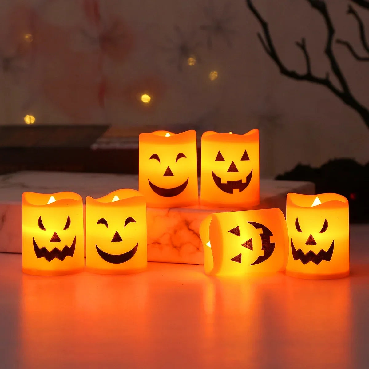 Juego de velas led Halloween (Valores +IVA)