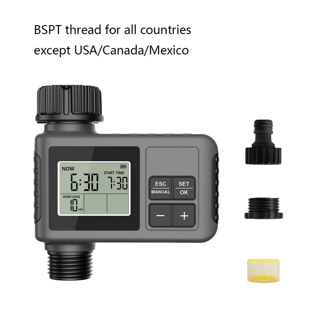 Temporizador para riego automatico con visor LCD (valor sin iva incluido)