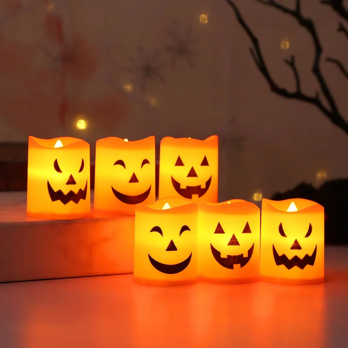 Juego de velas led Halloween (Valores +IVA)