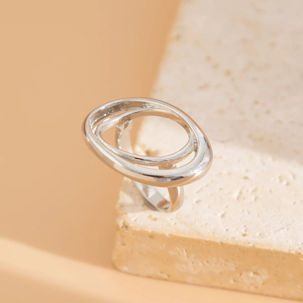 Ingemark 5 Styles Creative Boho Metal Butterfly Flowers Ring for Women Fashion Statement 2025 Adjustable Finger Ring Wed Jewelry