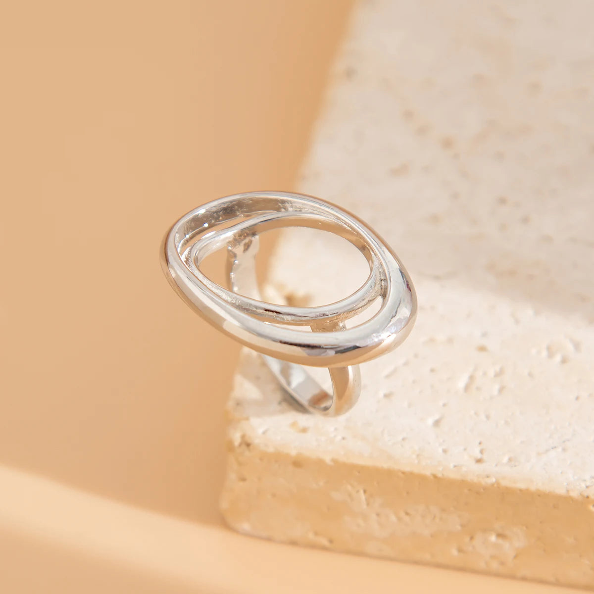 Ingemark 5 Styles Creative Boho Metal Butterfly Flowers Ring for Women Fashion Statement 2025 Adjustable Finger Ring Wed Jewelry