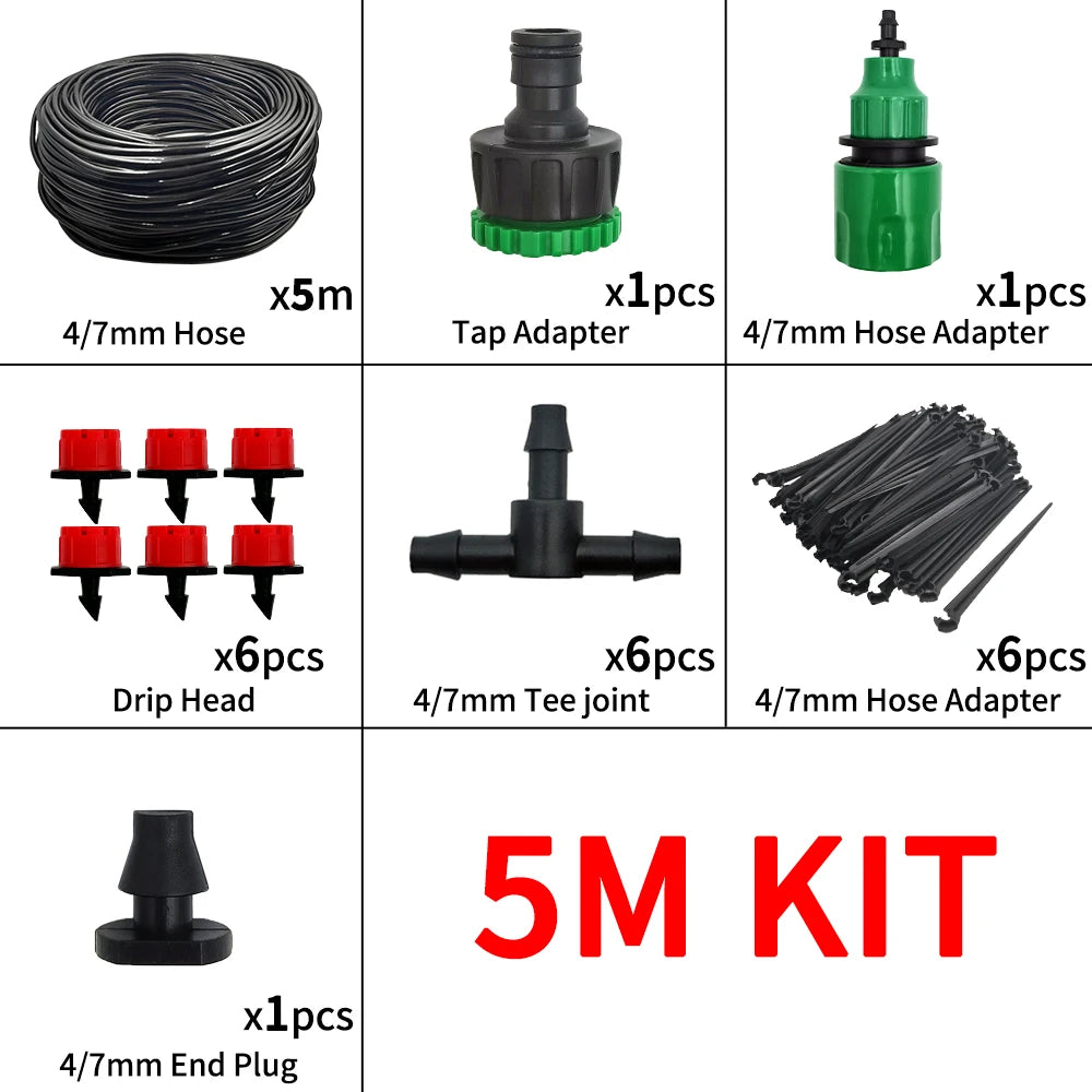 Sistema de riego por goteo para jardin (20 mt) (valor sin IVA incluido)