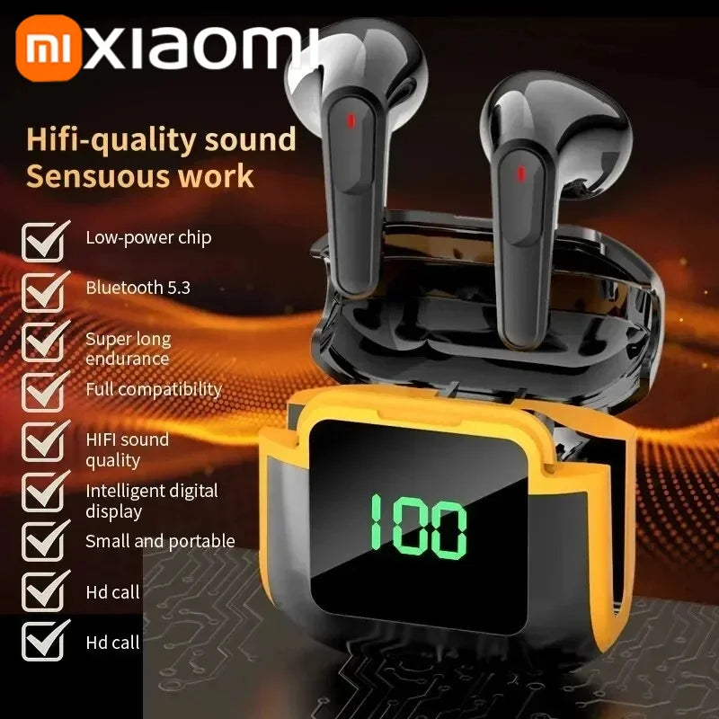 Audifonos bluetooth Xiaomi 5.3, estereo y con reduccion de ruido  (valores + IVA)